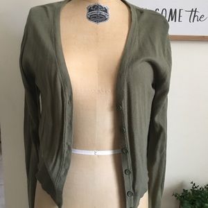 Green Cardigan